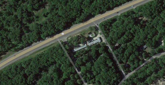 Crescent Motel - Aerial Map (newer photo)